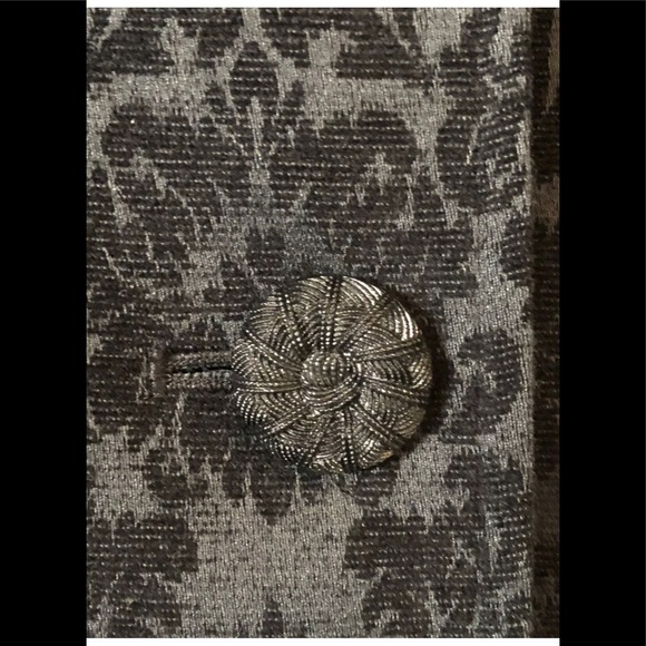 J.Jill  Blazer 12 Elegant Floral Print Buttons - Picture 8 of 11